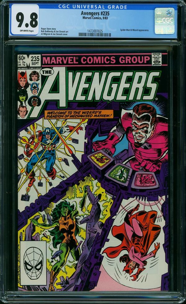 Image for Avengers #235 CGC 9.8