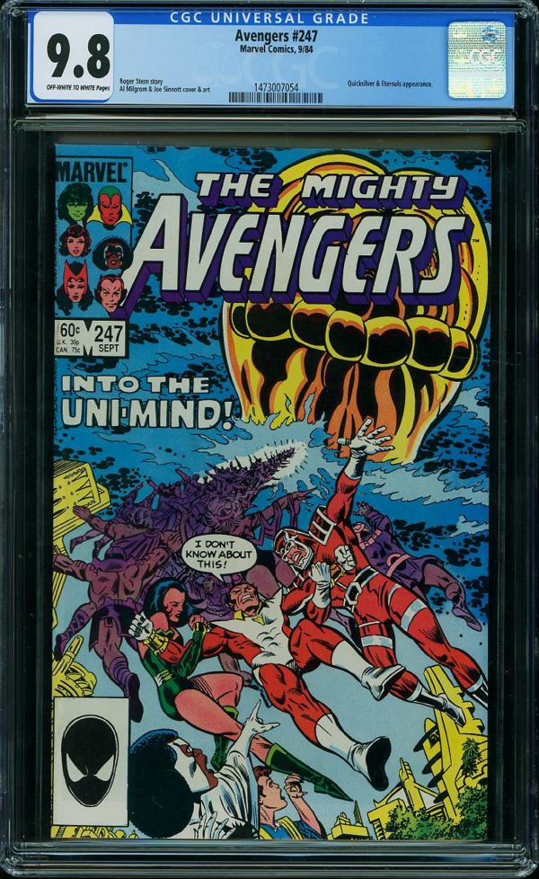 Image for Avengers #247 CGC 9.8
