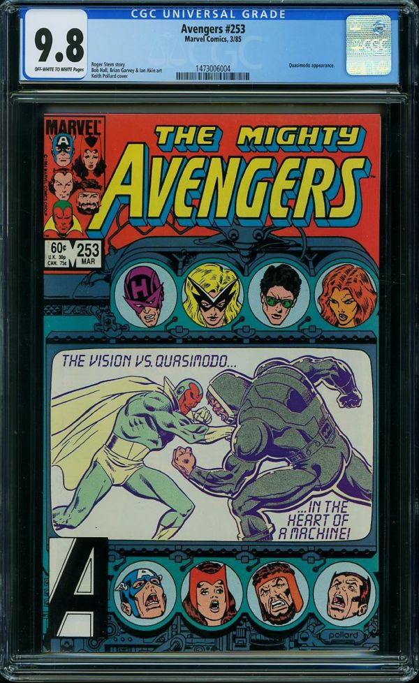 Image for Avengers #253 CGC 9.8