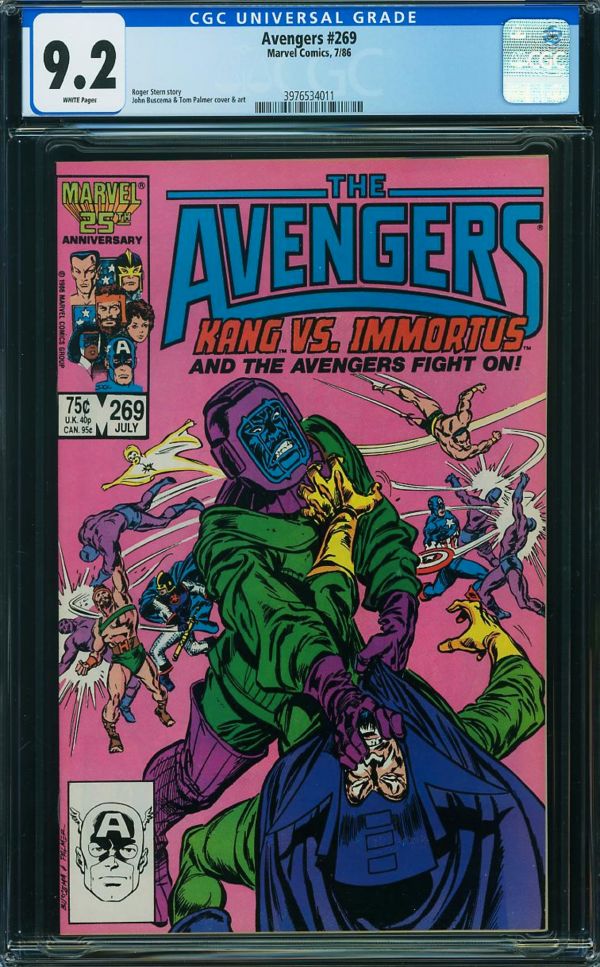 Image for Avengers #269 CGC 9.2