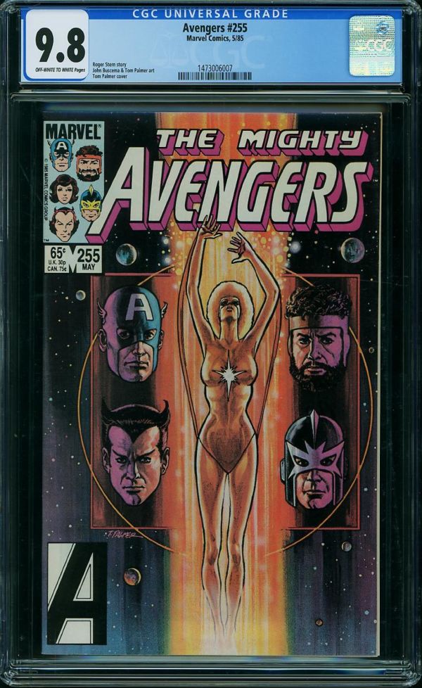 Image for Avengers #255 CGC 9.8