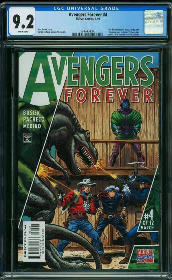Image for Avengers Forever #4 CGC 9.2