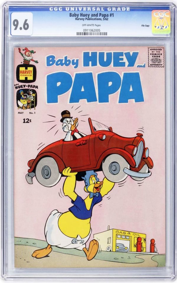 Image for Baby Huey and Papa #1 CGC 9.6
