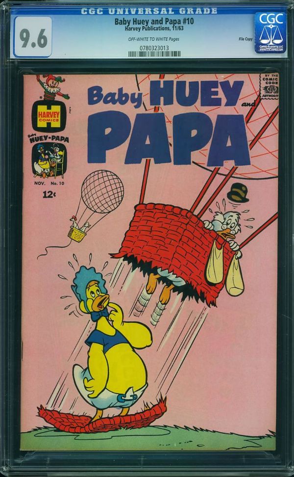 Image for Baby Huey and Papa #10 CGC 9.6