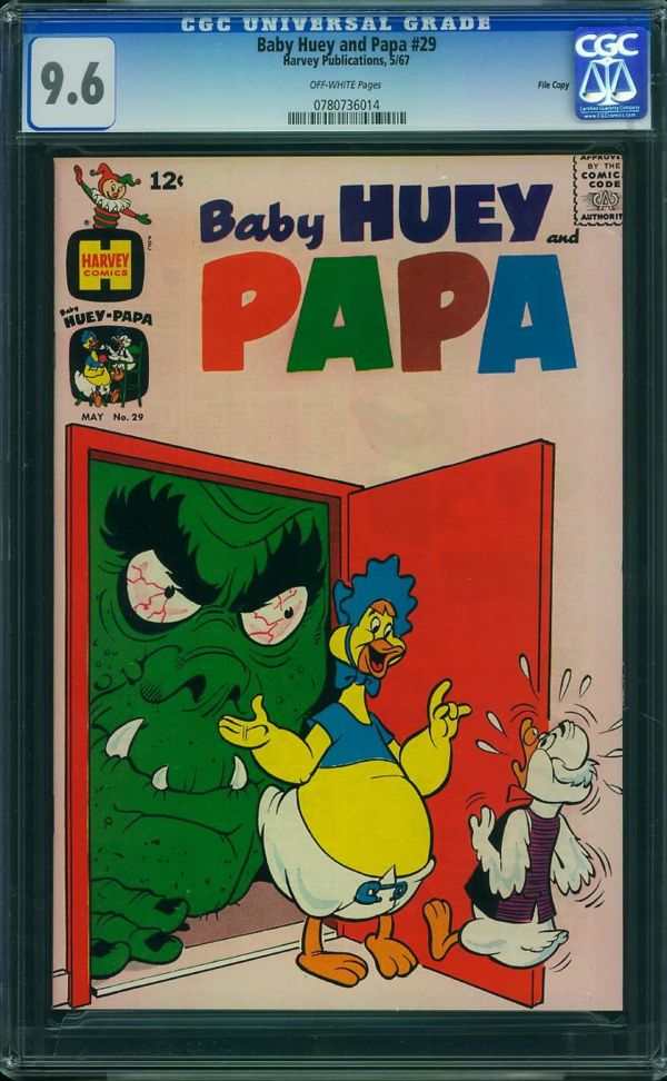 Image for Baby Huey and Papa #29 CGC 9.6