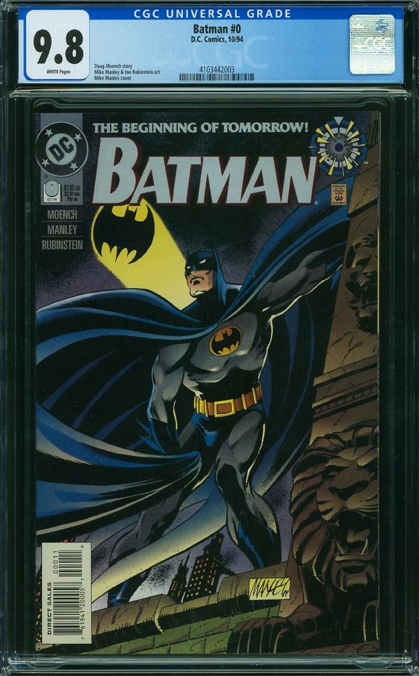 Image for Batman #0 CGC 9.8