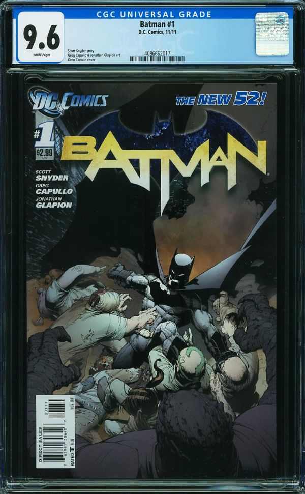 Image for Batman #1 CGC 9.6
