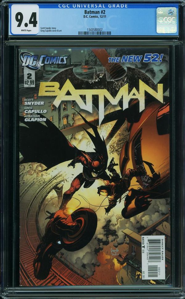Image for Batman #2 CGC 9.4