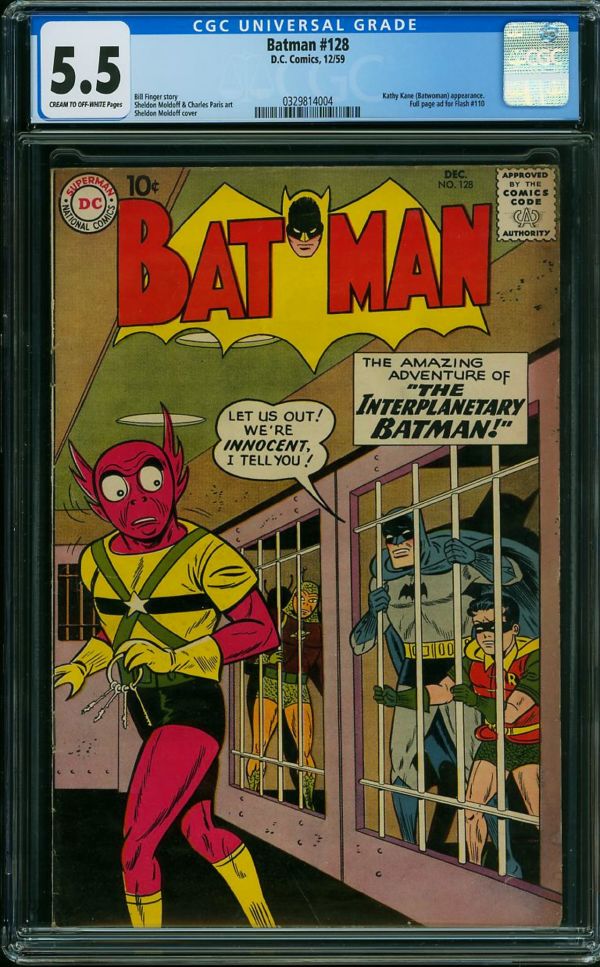 Image for Batman #128 CGC 5.5