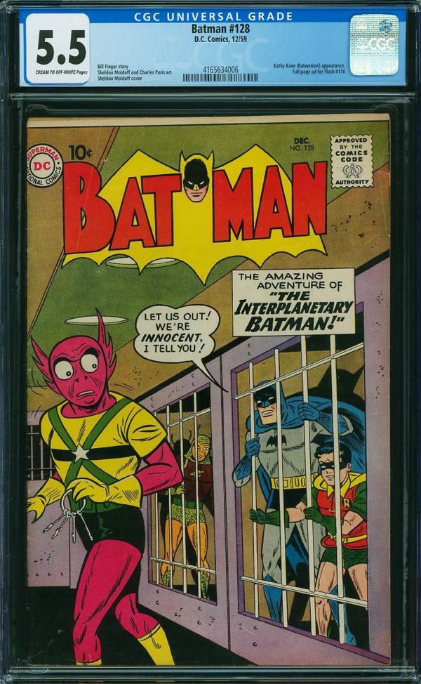 Image for Batman #128 CGC 5.5