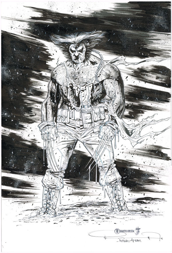 Image for Wolverine Pin-Up by Renato Arlem