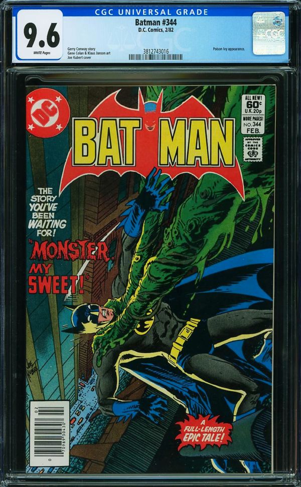 Image for Batman #344 CGC 9.6