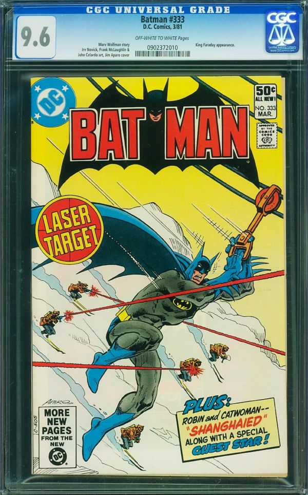 Image for Batman #333 CGC 9.6