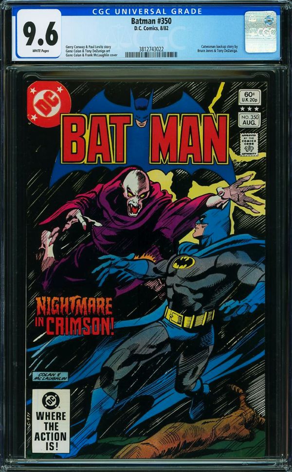 Image for Batman #350 CGC 9.6