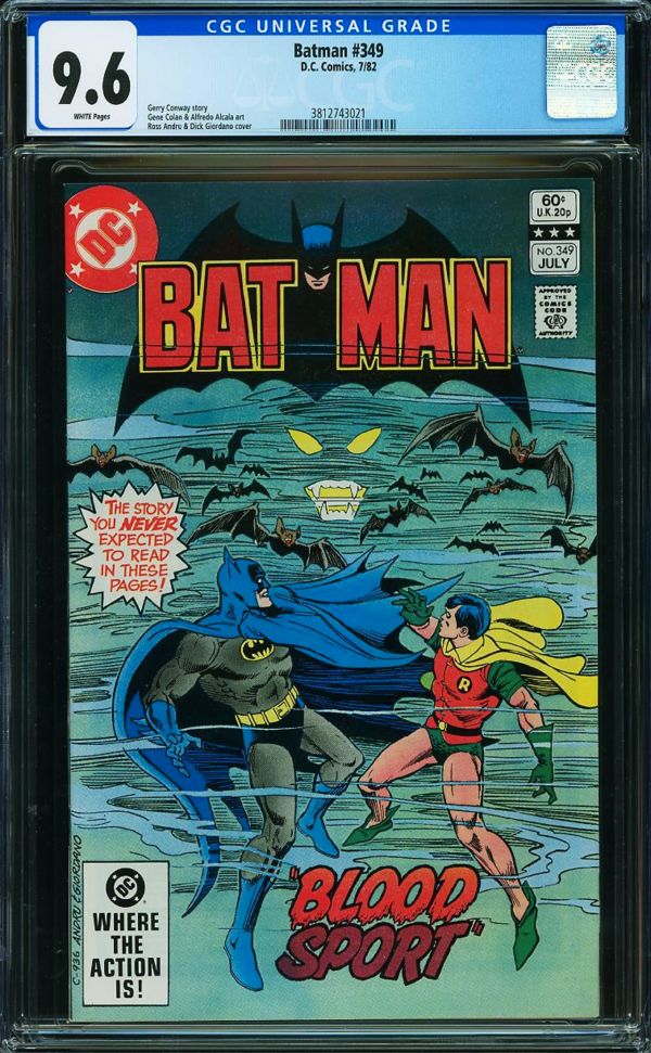 Image for Batman #349 CGC 9.6