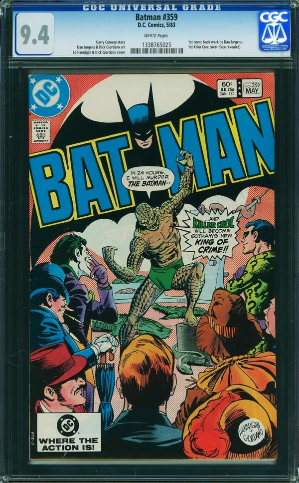 Image for Batman #359 CGC 9.4