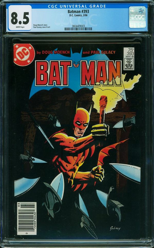Image for Batman #393 CGC 8.5