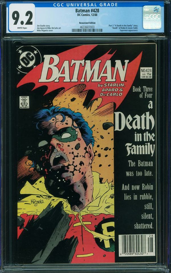 Image for Batman #428 CGC 9.2