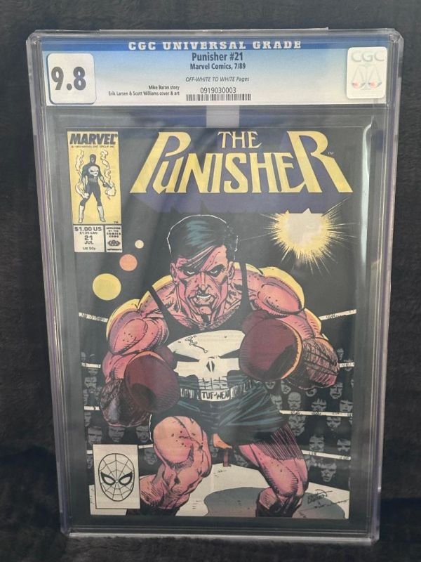 Image for Punisher #21 CGC 9.8