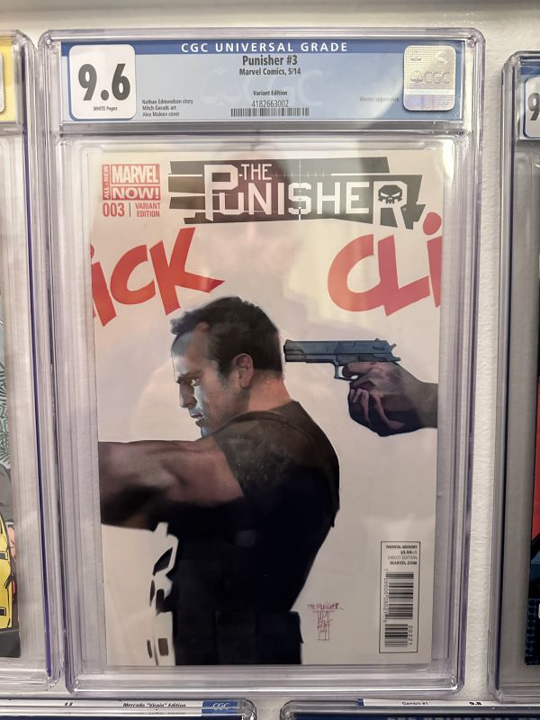 Image for Punisher #3 Variant Edition CGC 9.6