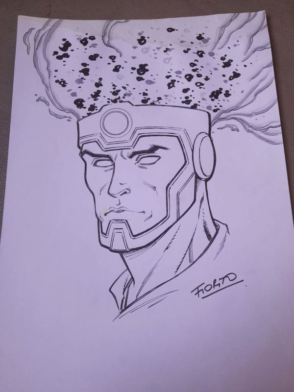 Image for Firestorm Original Art by Marcio Fiorito