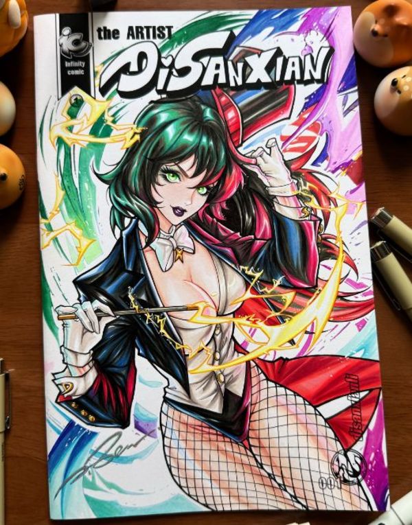 Image for Zatanna Sketch Cover by Disanxian