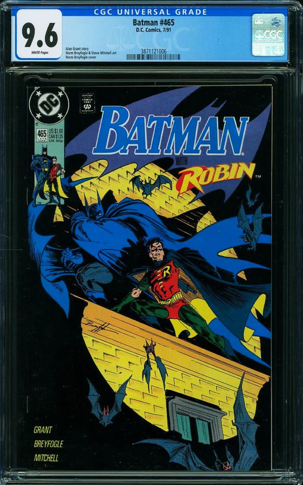 Image for Batman #465 CGC 9.6