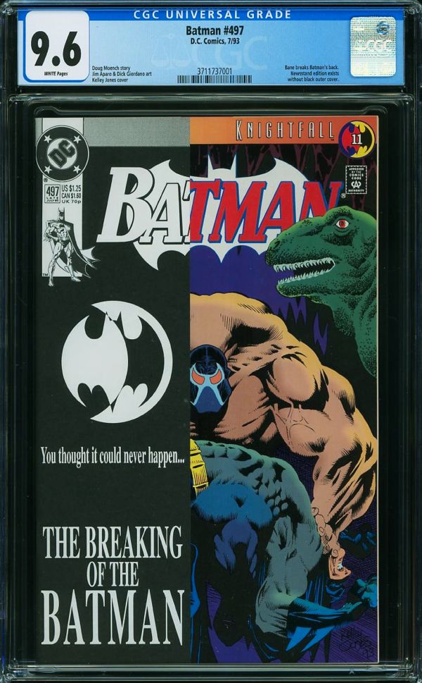 Image for Batman #497 CGC 9.6