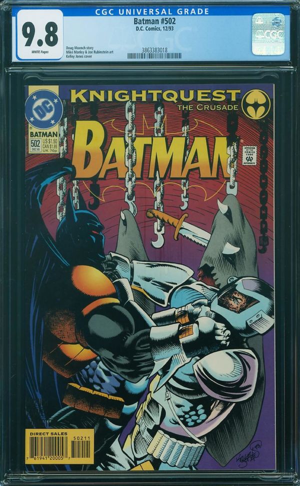 Image for Batman #502 CGC 9.8
