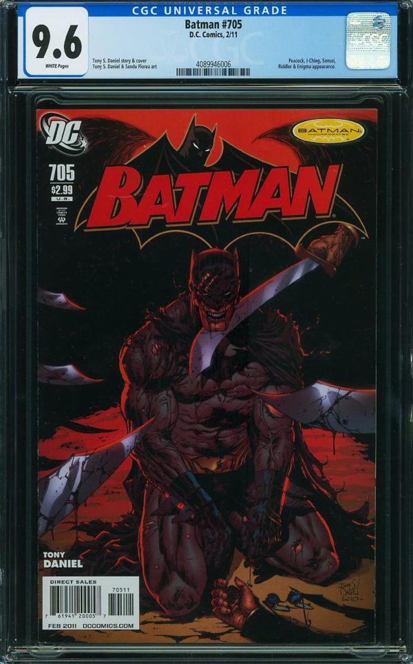 Image for Batman #705 CGC 9.6