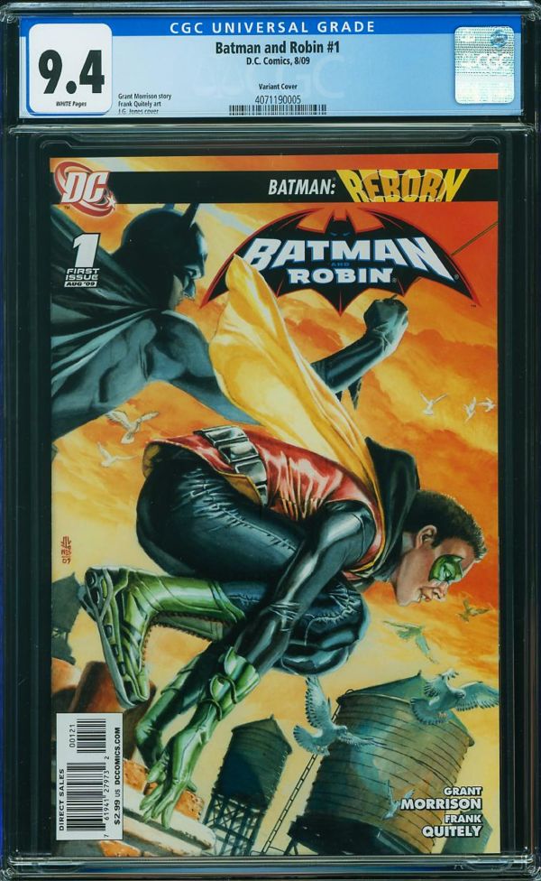 Image for Batman and Robin #1 CGC 9.4