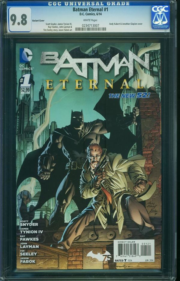 Image for Batman Eternal #1 CGC 9.8