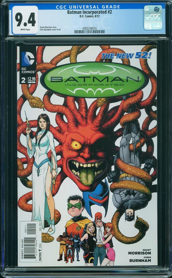 Image for Batman Incorporated #2 CGC 9.4