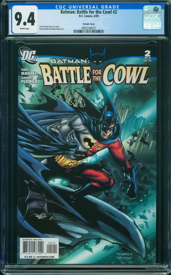 Image for Batman: Battle for the Cowl #2 CGC 9.4