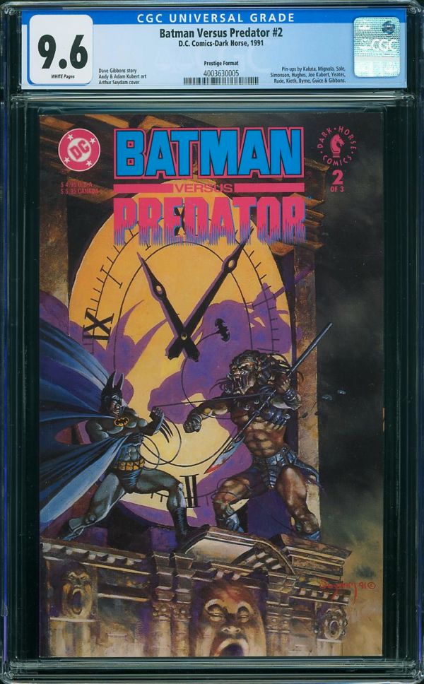 Image for Batman Versus Predator #2 CGC 9.6