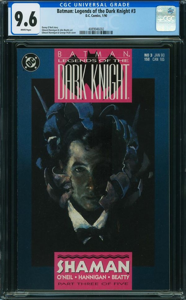 Image for Batman: Legends of the Dark Knight #3 CGC 9.6
