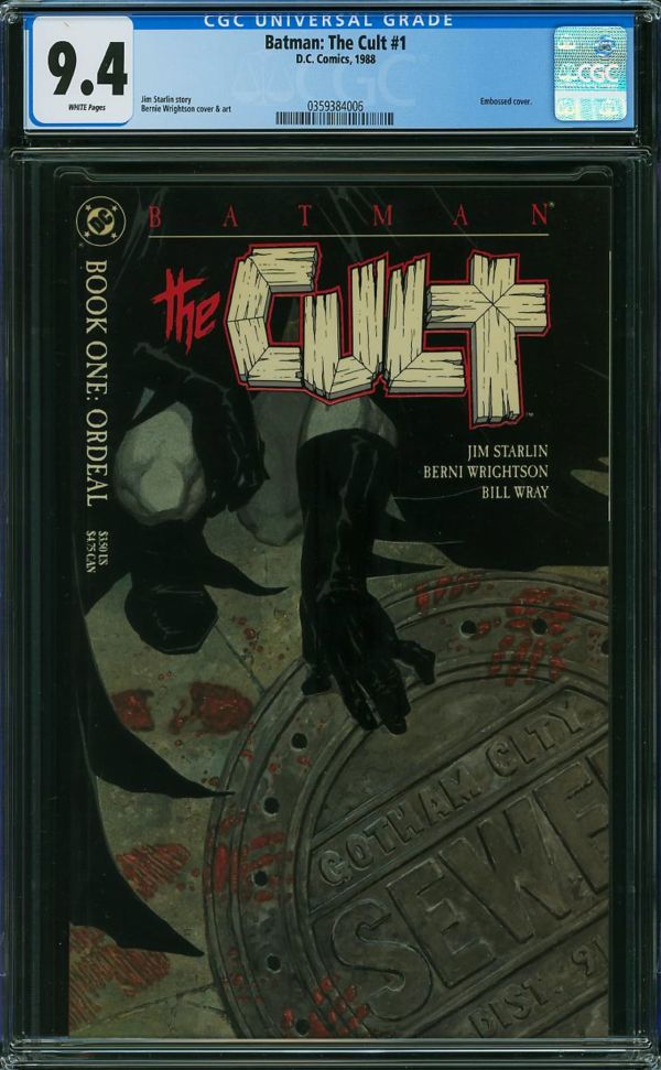 Image for Batman: The Cult #1 CGC 9.4
