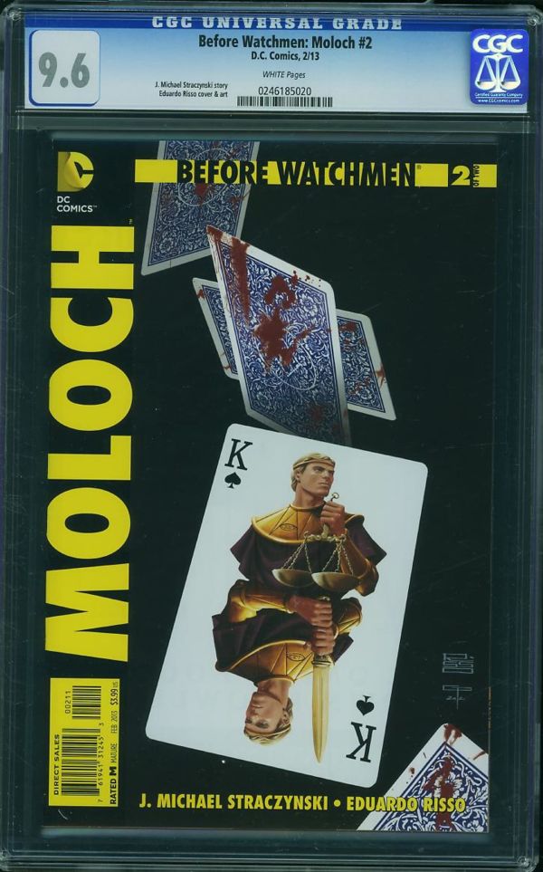 Image for Before Watchmen: Moloch #2 CGC 9.6