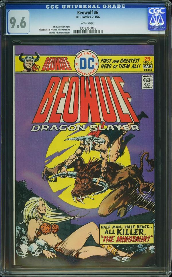 Image for Beowulf #6 CGC 9.6