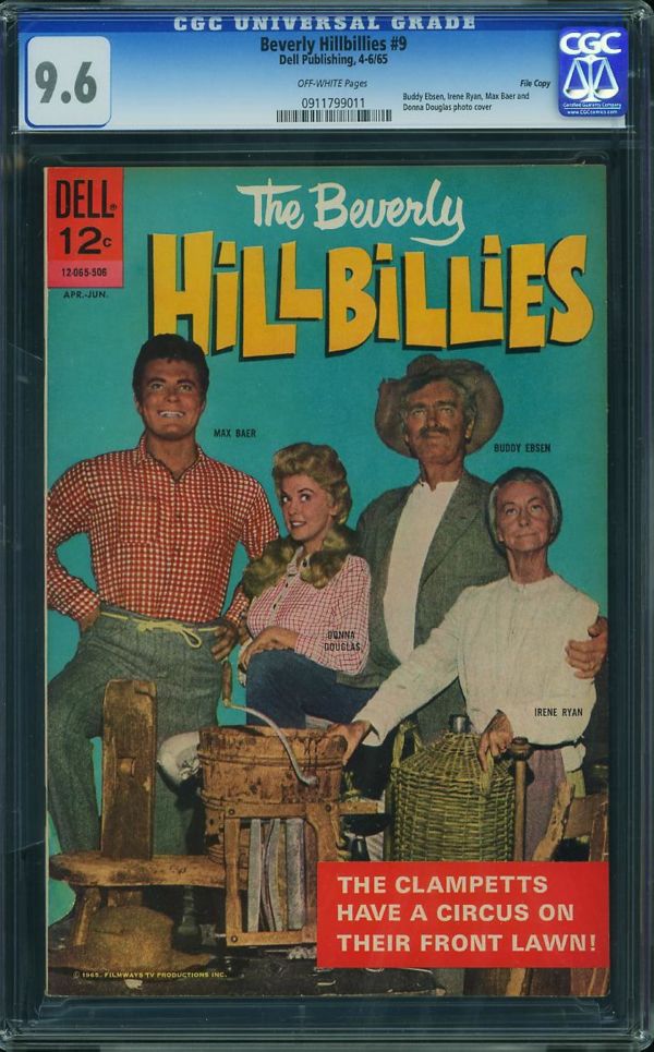 Image for Beverly Hillbillies #9 CGC 9.6