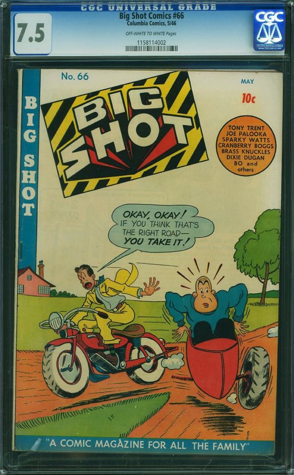 Image for Big Shot Comics #66 CGC 7.5