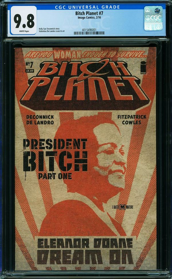 Image for Bitch Planet #7  CGC 9.8