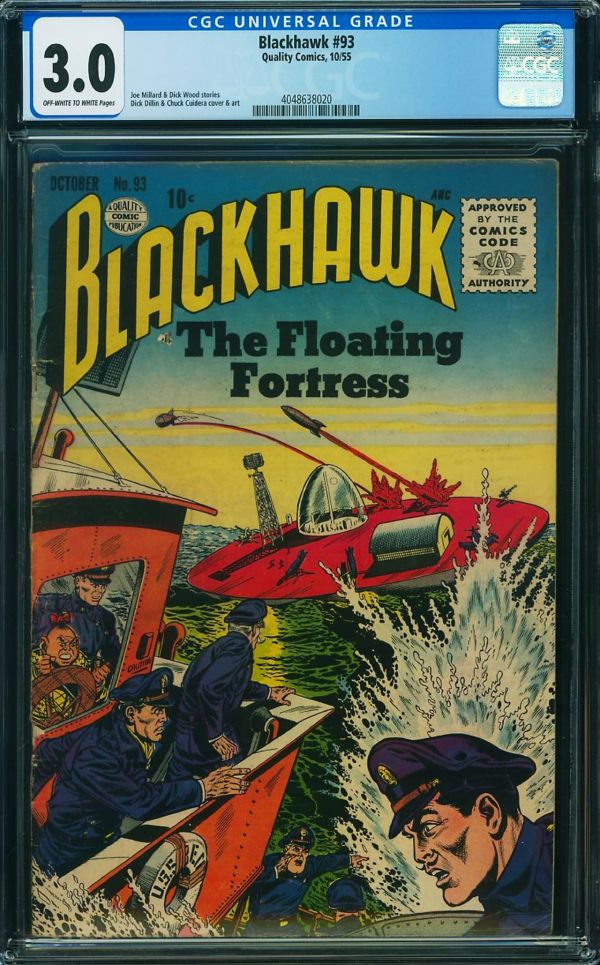 Image for Blackhawk #93 CGC 3.0