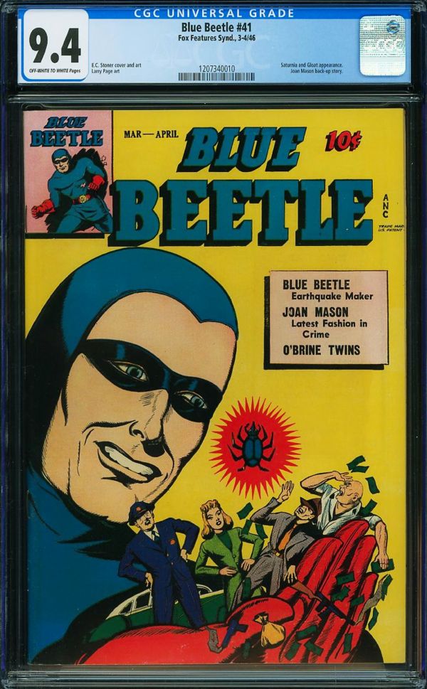 Image for Blue Beetle #41  CGC 9.4