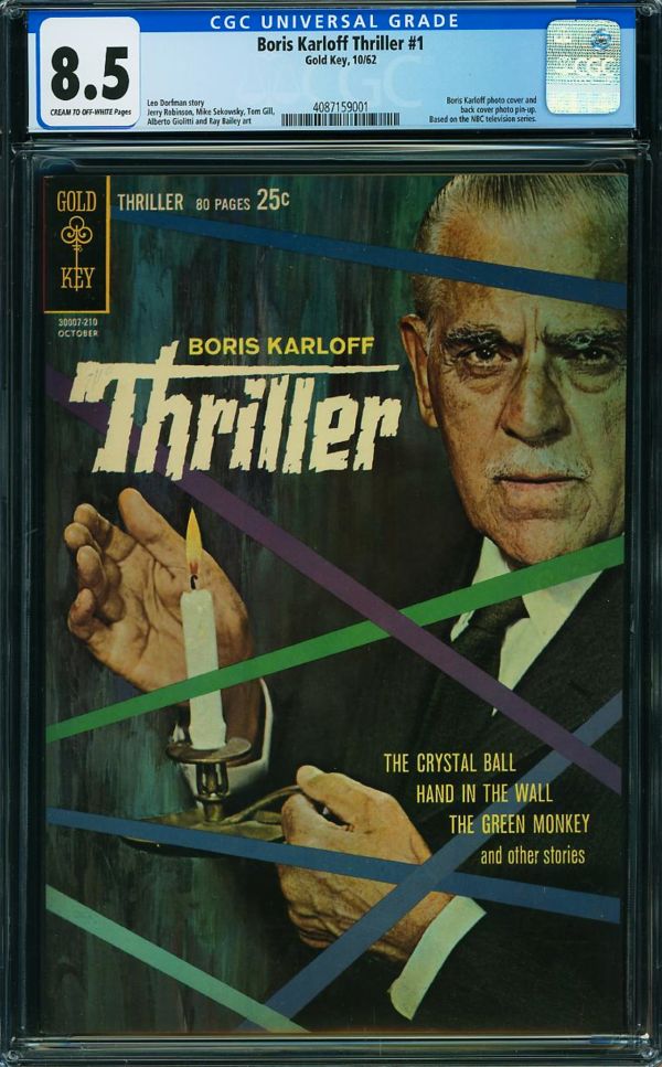 Image for Boris Karloff Thriller #1 CGC 8.5