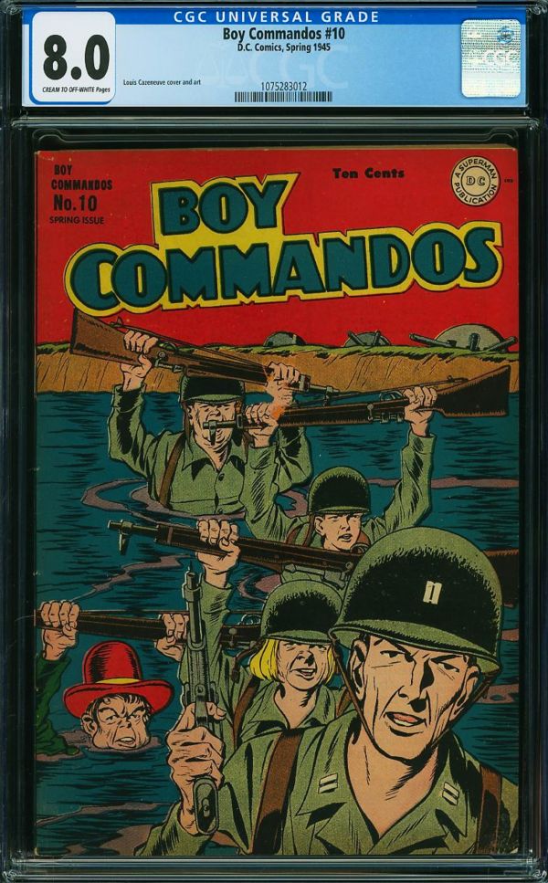 Image for Boy Commandos #10  CGC 8.0