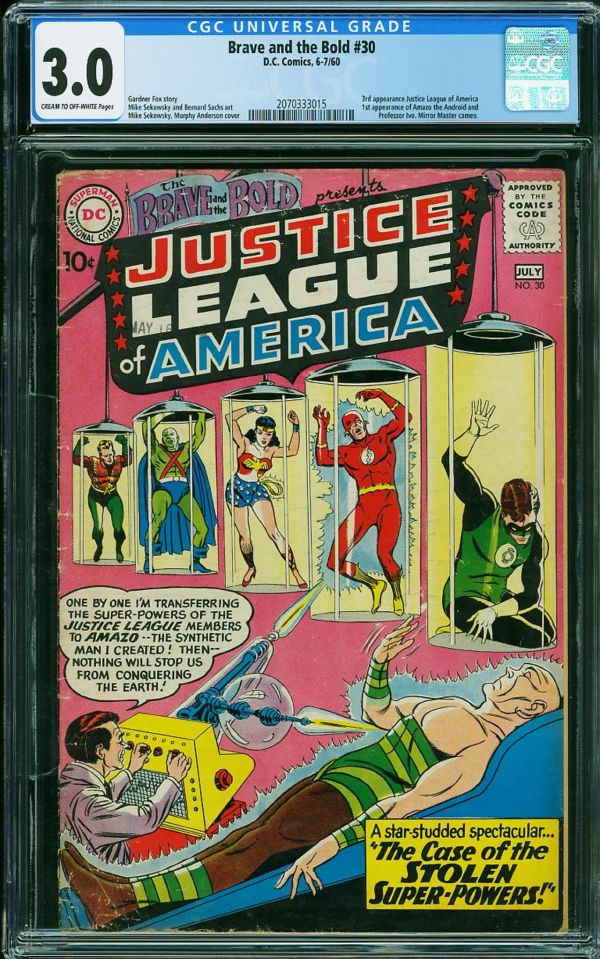 Image for Brave and the Bold #30 CGC 3.0