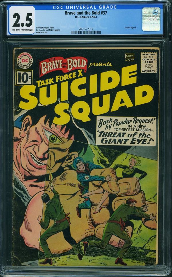 Image for Brave and the Bold #37 CGC 2.5