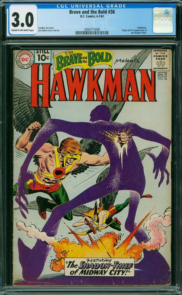 Image for Brave and the Bold #36 CGC 3.0