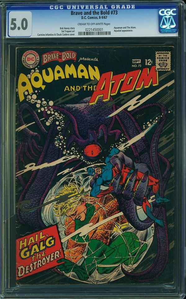 Image for Brave and the Bold #73 CGC 5.0